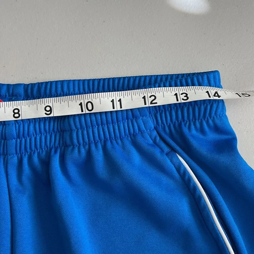 Puma Athletic Training Pants Zippered Leg Blue Size Medium